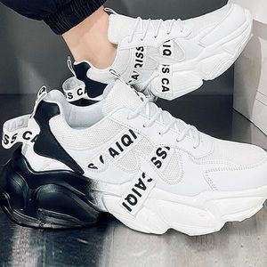 New Leisure Thick Sole Women Sneakers Fashion Casual Jogging Shoes